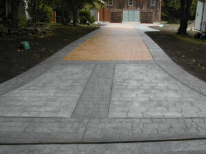 New concrete driveway installed by Scottsdale Concrete Solutions